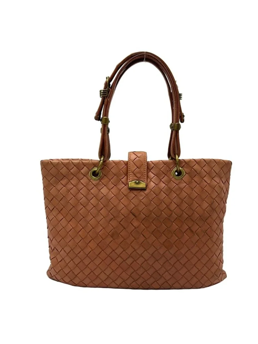 Bottega Veneta Tote Capri Orange Leather